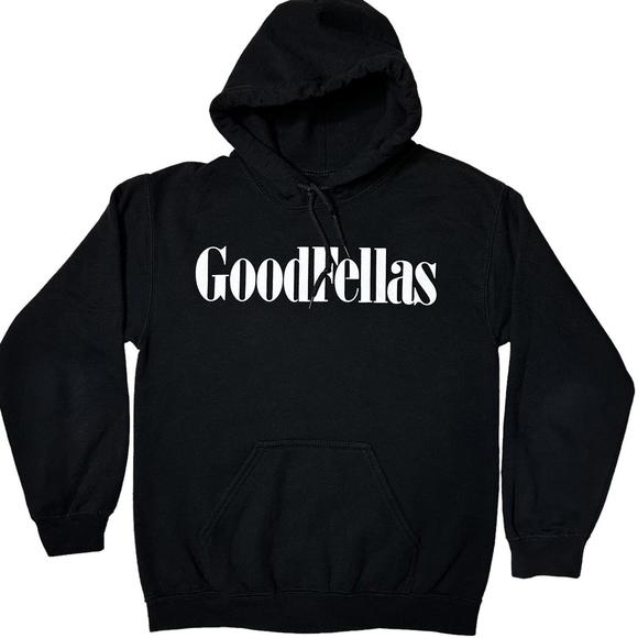 Goodfellas Movie Graphic Pullover Hoodie Black Men’s Small - Picture 2 of 9